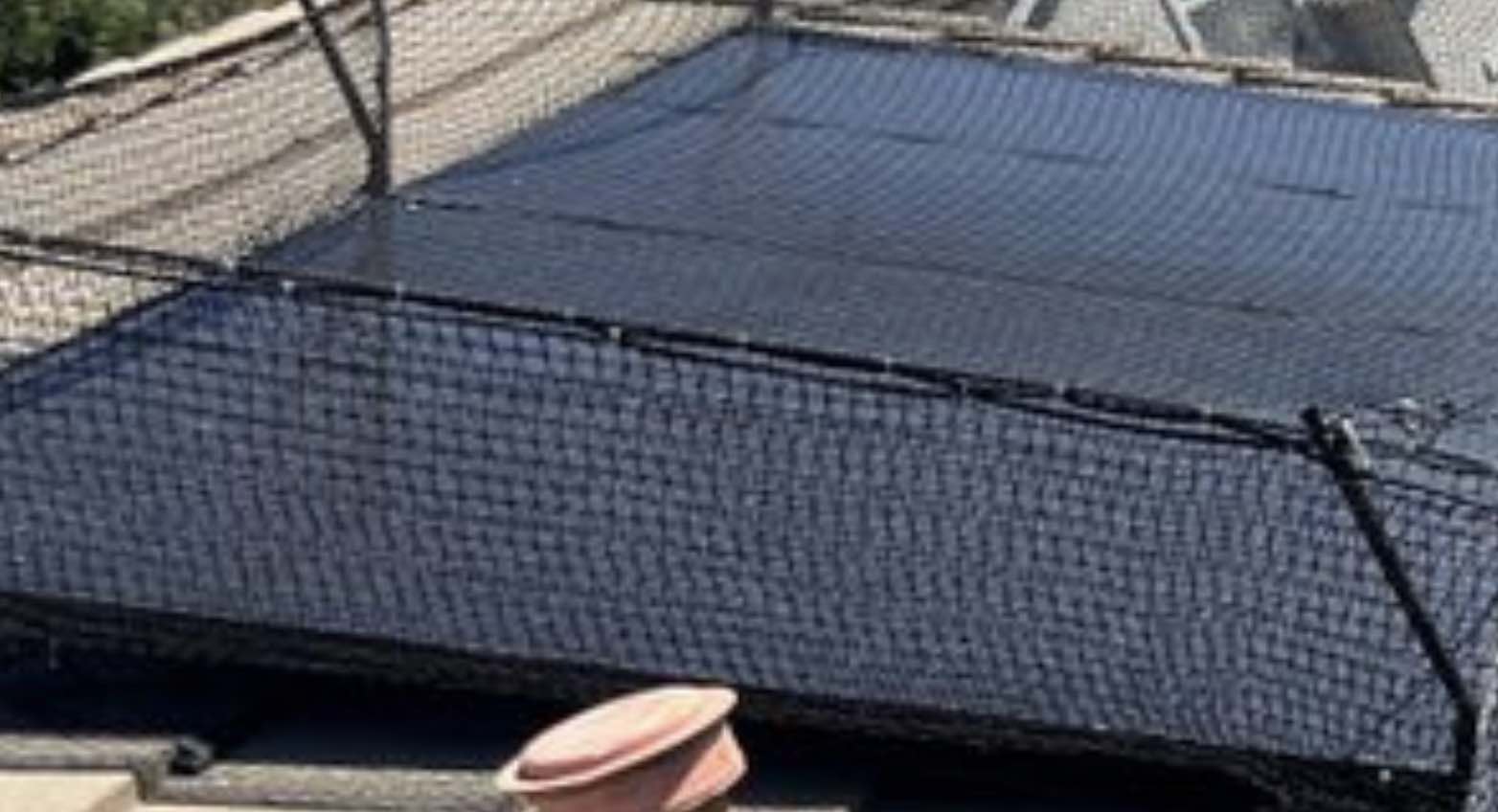 Solar GolfNet Skirt Net Protects From Side Entry