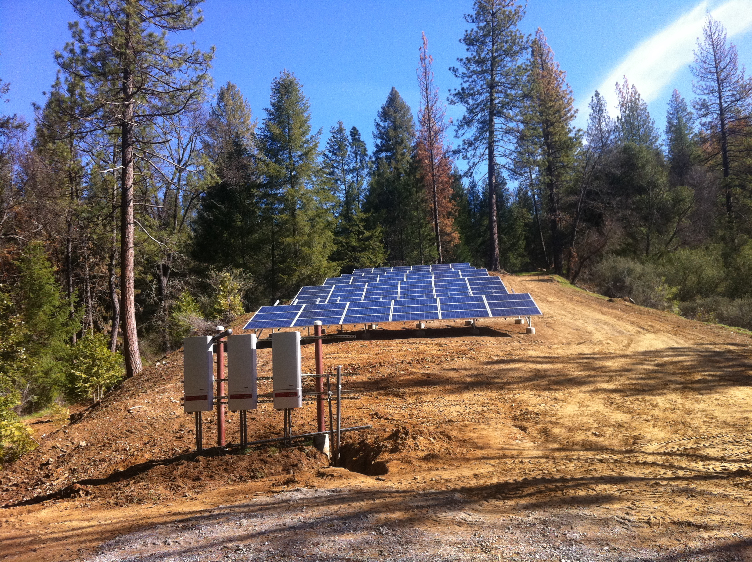 Commercial solar for Fort Mountain Ranch